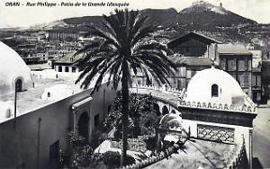 Oran - Rue Philippe - Grande Mosquee - Patio
